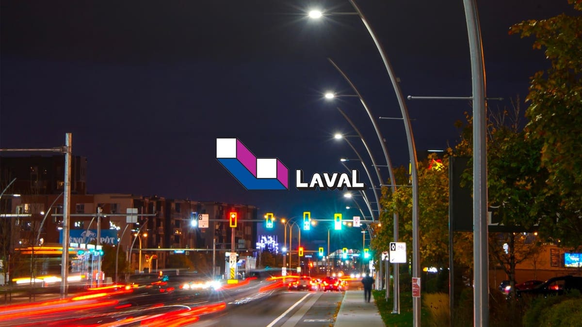 Laval Selects Dimonoff for Its Intelligent Streetlight Conversion Project
